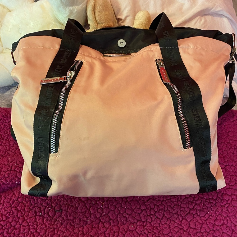 Steve Madden tote - overnight bag size